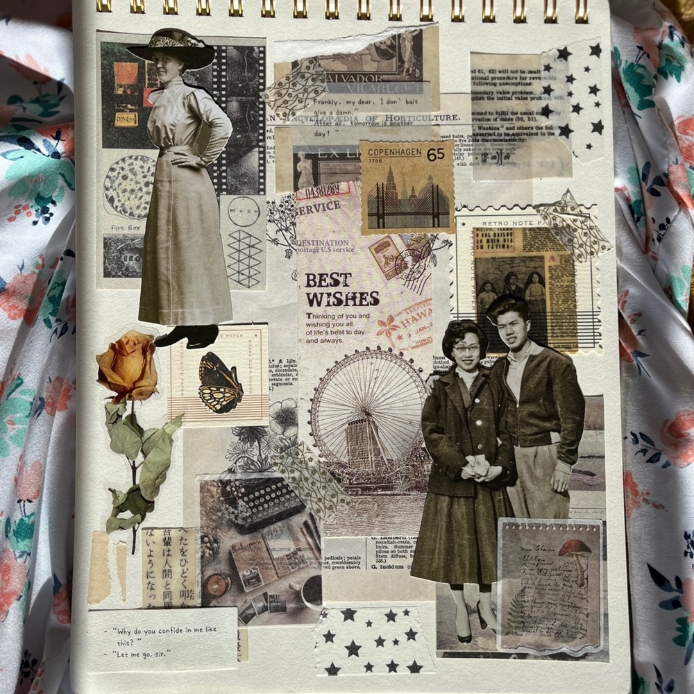 Scrapbooking / Journaling artwork. Stationary